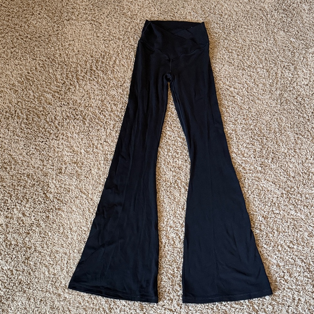 Aerie Black Flare Leggings
